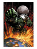 World War Hulk 1 Cover: Hulk Flying