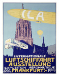 German Airship Dirigible Show Poster