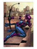 Marvel Adventures Super Heroes 14 Cover: Hawkeye
