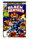 Black Panther 7 Cover: Black Panther Charging