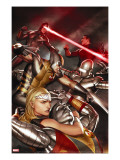 X-Men vs Agents of Atlas 2 Cover: Namora  Wolverine and Cyclops
