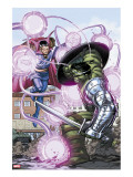 World War Hulk 4 Cover: Hulk and Dr Strange