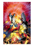 War of Kings 6 Cover: Black Bolt and Vulcan