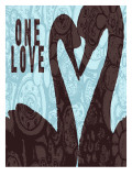 Swan Silhouette One Love