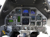 The Interior Cockpit of an Iraqi Air Force T-6 Texan Trainer Aircraft