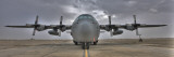 High Dynamic Range Image of a US Air Force C-130 Herucles