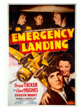 Forrest Tucker Emergency Landing Poster