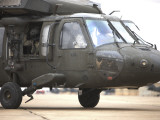 A UH-60 Black Hawk Taxis Out for a Mission over Northern Iraq