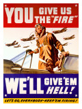 WWII US Air Corps 'Give us the Fire'