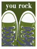 You Rock Green Sneakers