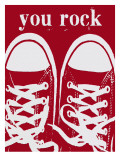 You Rock Red Sneakers