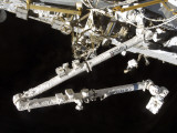 The Canadian-Built Space Station Remote Manipulator System (Canadarm2)  During Undocking Activities