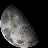 Color Mosaic of the Earth's Moon