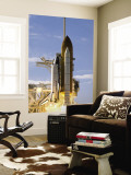Space Shuttle Atlantis Lifts Off from its Launch Pad at Kennedy Space Center  Florida