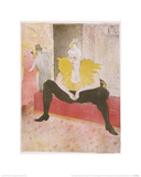 La Clownesse assise (Mlle CHA-U-KA-O)  1896