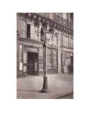 Street Lamp  8 Place de L’Opéra  circa 1870-1879