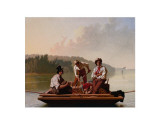 Boatmen on the Missouri  1846