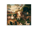 The Peaceable Kingdom  circa 1846