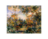 Landscape at Beaulieu  circa 1893