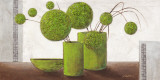 Brimming Green Balloons