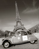2CV with Eiffel Tower