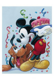 Mickey and Pluto: a Celebration with Friends