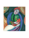 Girl with Cat II