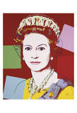 Reigning Queens: Queen Elizabeth II of the United Kingdom  c1985 (Dark Outline)