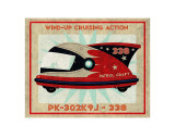 Patrol Craft 338  Box Art Tin Toy
