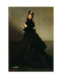 Lady with a Glove  Madame Carolus-Duran nee Pauline Croizette  c1869