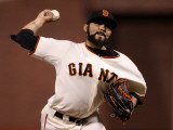 Texas Rangers v San Francisco Giants  Game 1: Sergio Romo