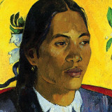 Woman With Flower (detail)