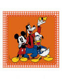 The Classic Gang: Mickey Mouse  Goofy  and Donald Duck