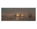 Gloucester  Mackerel Fleet at Dawn  c1884