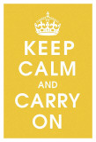Keep Calm (mustard)