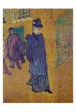 Jane Avril leaves the Moulin Rouge