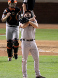 San Francisco Giants v Texas Rangers  Game 4: Brian Wilson Buster Posey