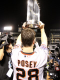 Texas Rangers v San Francisco Giants  Game 5:  Buster Posey