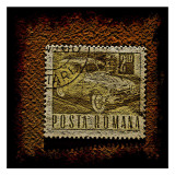 Roman Car Stamp