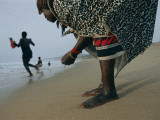 A Woman Training to Be a Healer Gathers Medicine Along the Indian Ocean