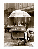Pretzel Vendor  Duane Street  Manhattan  c1918