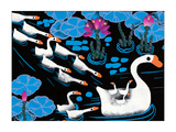 Fourteen Swans