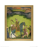 A Nobleman Hawking