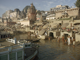 Hindu Pilgrims Wash Away Sins in the Ganges