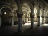 The Moorish Arched Interior of a Synagogue Converted to a Church