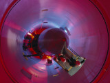 A Missile Procedure Trainer Simulates Action at a Launch Control Center