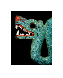 Mosaic of a Double-Headed Serpent (Detail of Head)