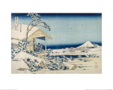 Snowy Morning at Koishikawa