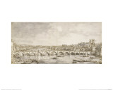 The Thames and Westminster Bridge from the North