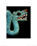 Mosaic of a Double-Headed Serpent (Detail of Head)